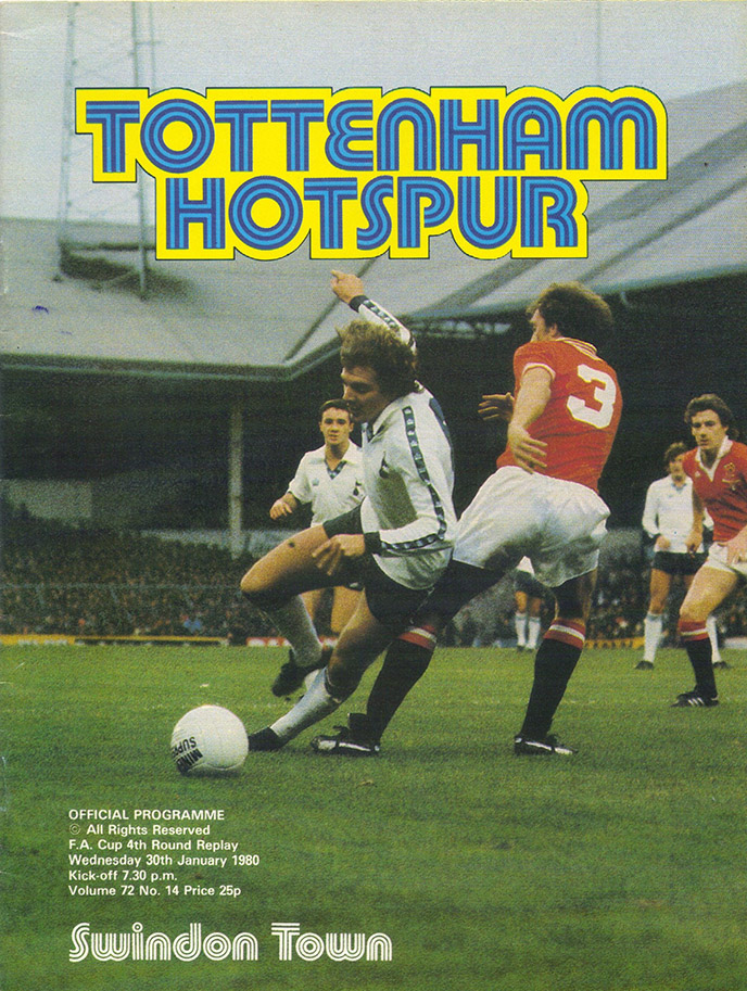 <b>Wednesday, January 30, 1980</b><br />vs. Tottenham Hotspur (Away)
